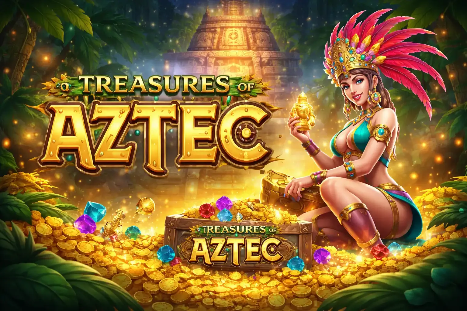 Aztec қазыналарына 100 фриспинге дейін